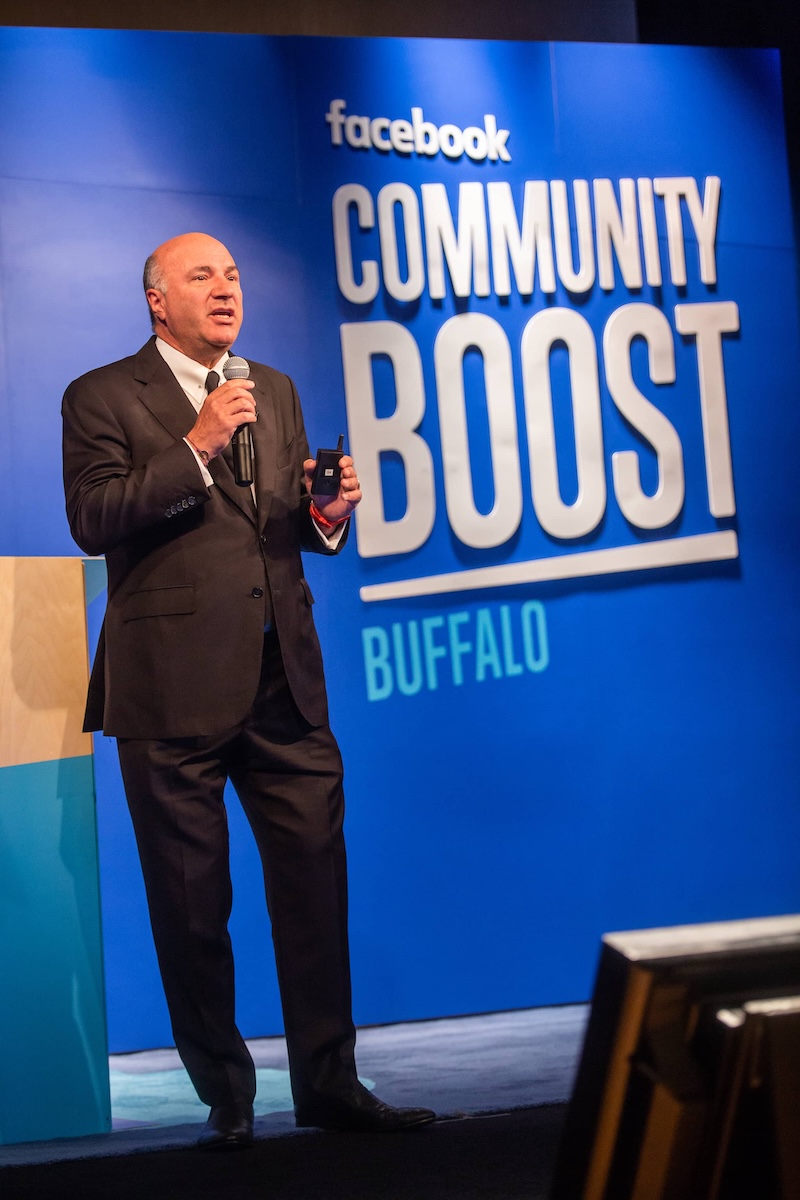 Mr. Wonderful at a Shark Tank event